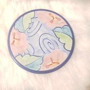 Damariscotta Floral Cake Stand